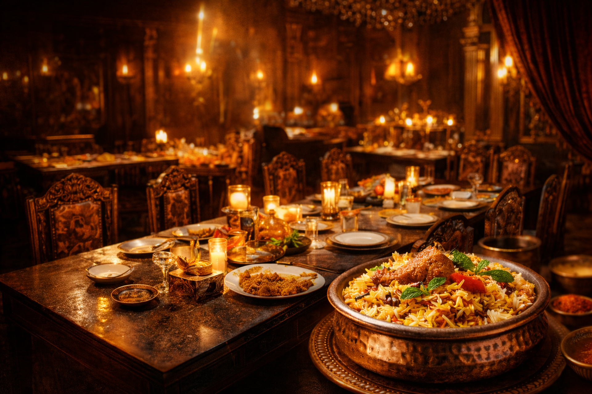 royal kitchens of the Nizams