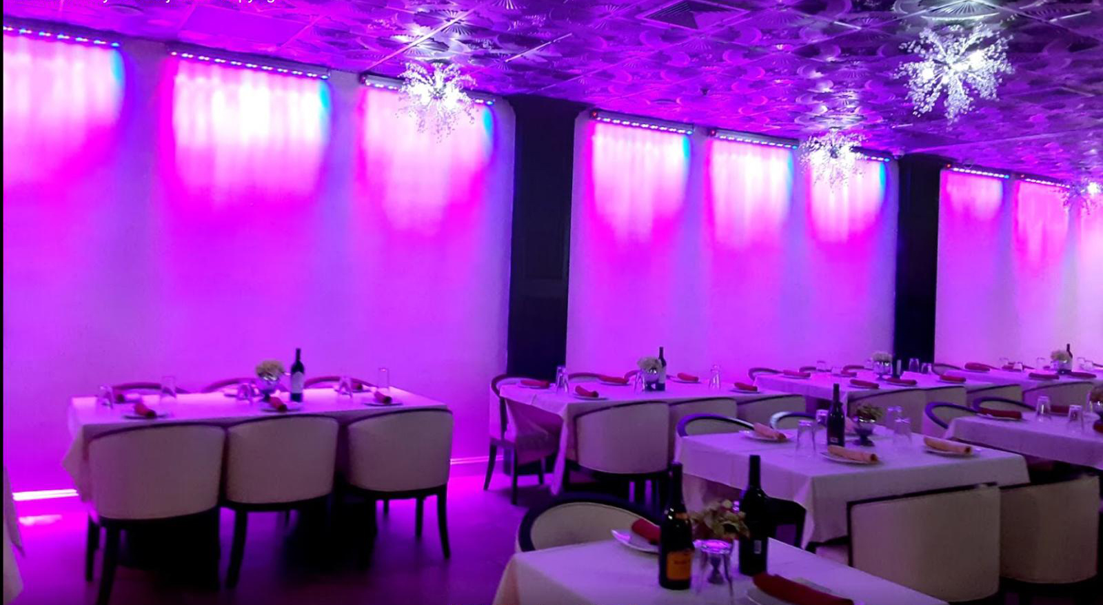Beenz Indian Grill & Bar interior — warm ambiance, elegant decor